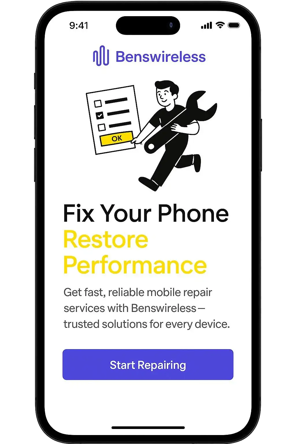 fix mobile phone
